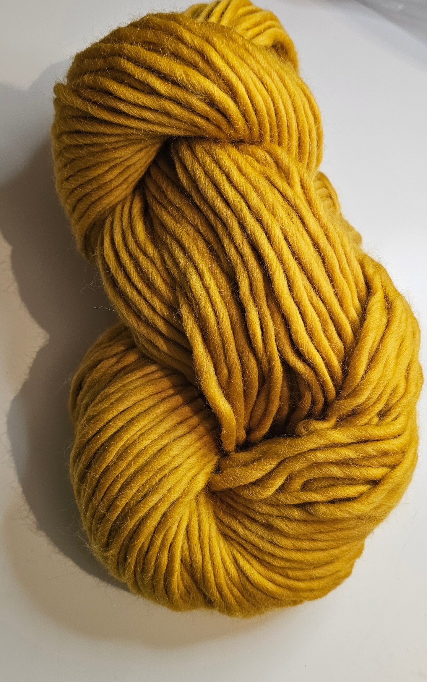 Mustard Super chunky yarn
