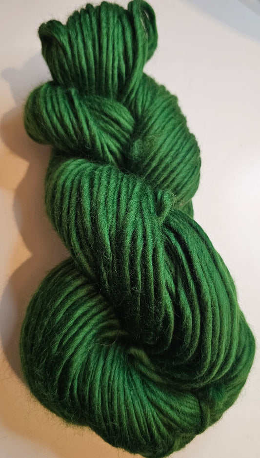 Forest Green - Super chunky yarn