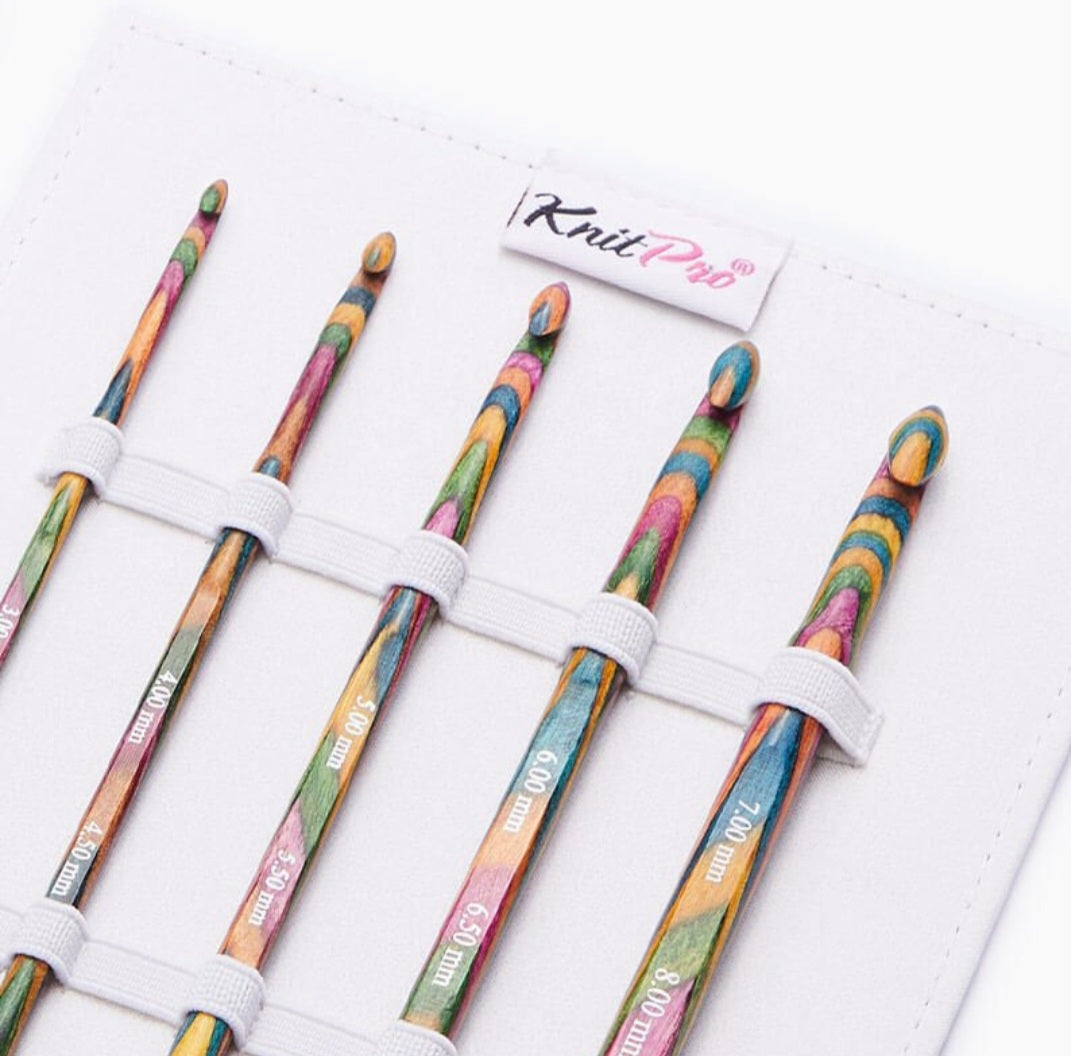 KnitPro ZING Single Ended Crochet Set